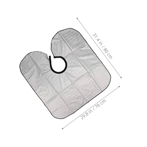 3 piezas capa impermeable corta para peluquería profesional miniatura 2