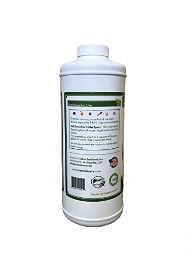 VermisTerra Kit estándar con humus de lombriz 10 lb y 32 oz de té de lombriz miniatura 4