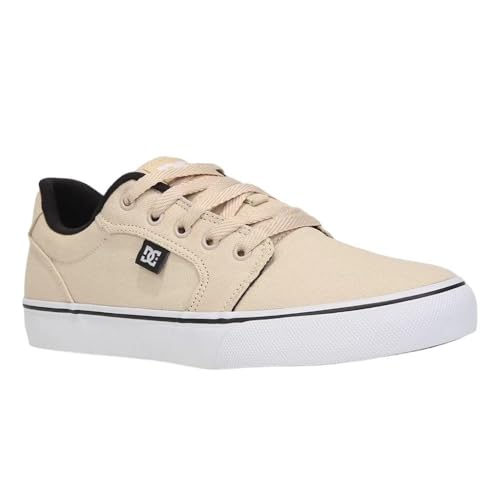 Tênis DC Shoes Anvil TX, Tênis de Caminhada (Bege/Branco, BR, Adulto, Numérico, 41)