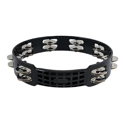 Latin Percussion LPA190 Aspire 10 Inch Tambourine Black