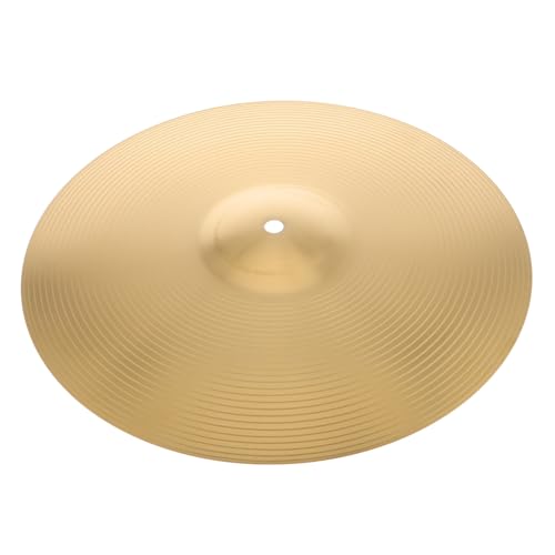 GOOHOCHY Multi-functional Drum Set Cymbals 14 Alloy Silent Cymbal Pack for Jazz Practice