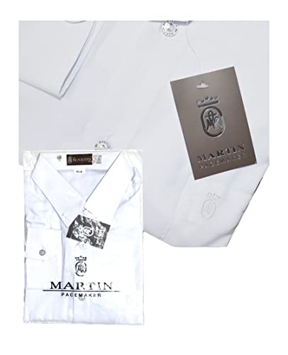 Image of Martin PACEMAKER Formal Shirt Regular Fit with Full Sleeves & Spread Collar(White)