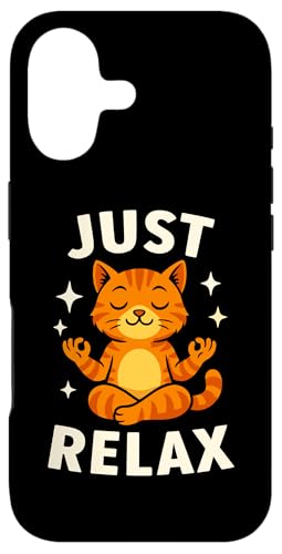 Just Relax Cat ґz TfUC X}zP[X iPhone 17 p