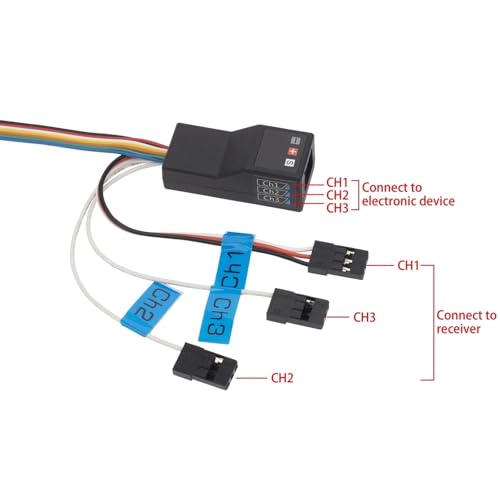 Kit de luces RC para Traxxas TRX4 evita choques en ruta 3