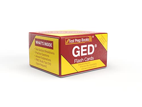 Test Prep Books Test Prep Books Ged Study Cards 2024-2025: Ged Test Prep And Practice Questions For All Subjects [2Nd Edition] thumb #4
