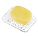 InterDesign Plastic Bar Soap Holder for Bathroom Shower - Rectangular, Clear