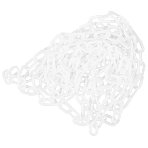 PRETYZOOM 5m Safety Barrier Chain Plastic Chains for Traffic Equipment Adjustable Length Visible