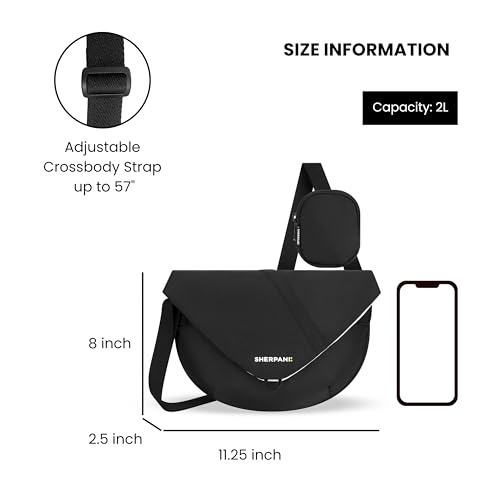 Image of Sherpani Milli, Small Crossbody Purse, Shoulder Bag, Mini Messenger Bag, Crossbody Bags, RFID Protection, Travel Gift