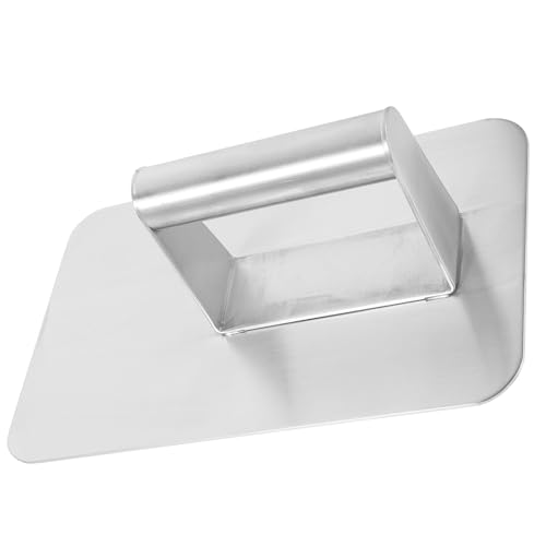 Cabilock Prensa para Hamburguesas de Acero Inoxidable Herramienta Manual Rectangular para Carne Moldeador de Hamburguesas para Cocina Casera y Barbacoa Prensa de Carne Resistente y