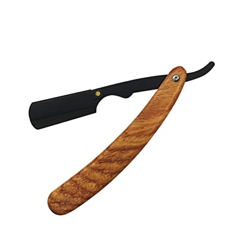 minkissy Barbers Manual Razor Men's Shaver Eyebrow Shaver Beard Razor Bracket Easy Cutting Tool Change