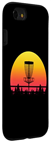 Iphone Se (2020) / 7 / 8 Retro Disc Golf Graphic Design - Vintage Frisbee Player Gift Case #TOP2