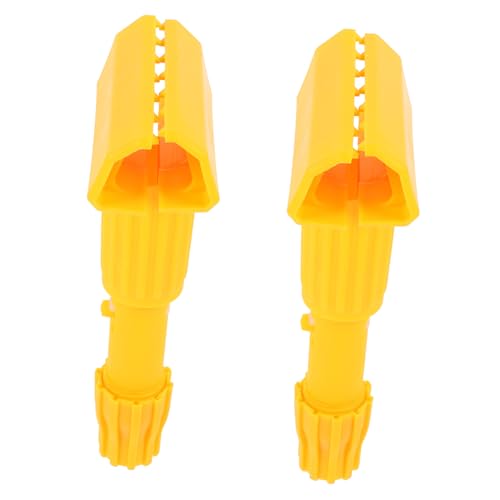KOMBIUDA 2pcs Detachable Mop Clips Mop Replacement Clamp for Easy Cleaning and Maintenance Compatible for Home and Commercial Use