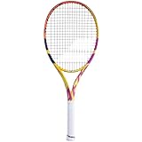 babolat aero g tennis warehouse Spezifikationen: Kopfgröße: 645 cm²; Länge: 685 mm; Gewicht (unbespannt): 270 g +/- 7 g; Balance (unbespannt): 330 mm +/- 7 mm; Besaitungsmuster: 16/19; Steifigkeit (RA): 71; Abschnitt: 23–23 6-23 Zusammensetzung: Graphit; empfohlener Saiten: Xcel / RPM Blast; Spannung empfohlen: 23-27 kg; empfohlener Griff: Syntec Pro