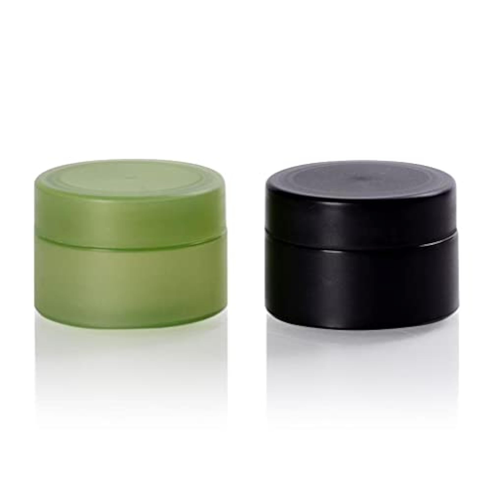3 Packs 50ml PVC Cosmetic Containers with Lined Cap