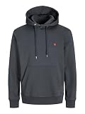 R.d.d. royal denim division Rddkalid Hood Sweat L/S Noos, Black Sand, S
