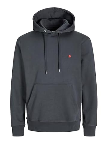 R.D.D. ROYAL DENIM DIVISION Męska bluza z kapturem Rddkalid L/S Noos Rddkalid Hood Sweat L/S Noos (1 opakowanie), czarny piasek., L