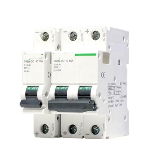 Disjoncteur MCB Solaire C65N-DC 1P 25A à haute coupure de sécurité pour coffret électrique à air