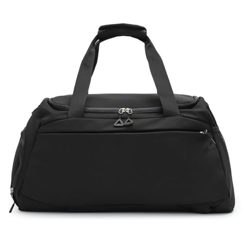 Image of CAVALO - Be Unique Travelling Bags for Luggage Muti- Pocket Sports Duffle Bags for Men and Women with Wet Pocket & Shoe Compartment Weekender Overnight Gym Bags for Women (Black)