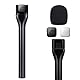 SUNMON Mikrofon Handheld Adapter Set für DJI Mic Mini, Interview Handmikrofon Adapter mit Mikrofonpopschutz Mikrofonhalter Griff für DJI Mini Mic, DJI Mic Holder für Interview, Vlogging