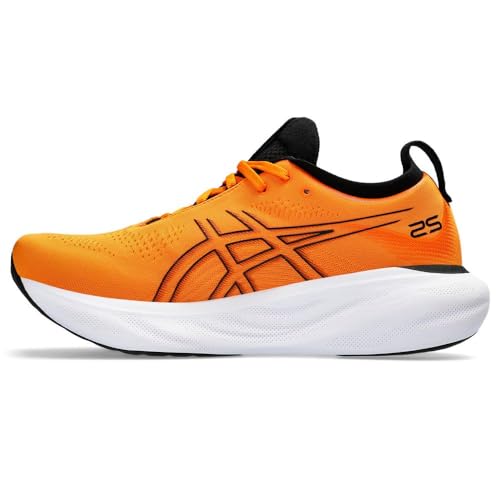 ASICS Nimbus 25 Hombre Zapatos para Correr Naranja Negro