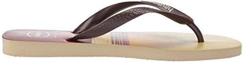 Havaianas Men's Hype Flip Flop Sandal, Sand Grey/Dark Brown, 13 | Image 5