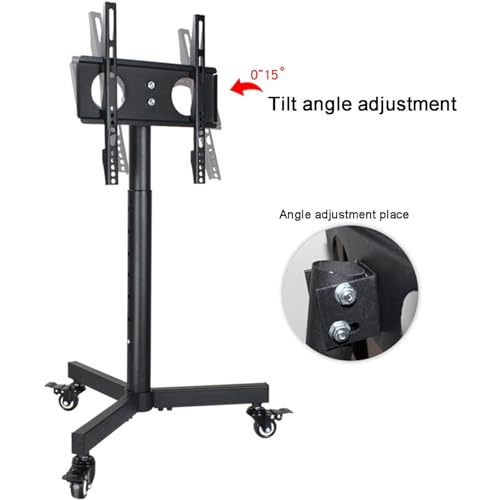 Soporte móvil para TV con ruedas ajustable para 14-32 pulgadas miniatura 4