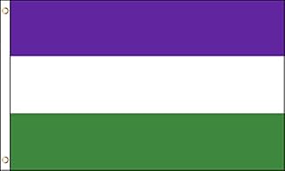 AZ FLAG Suffragette Flag 3' x 5' - National Woman's Right flags 90 x 150 cm - Banner 3x5 ft