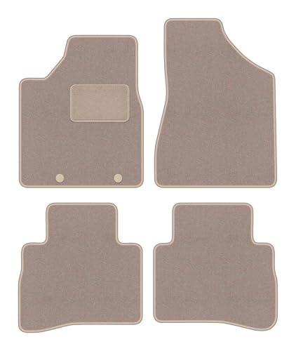 Tapis auto beige sur mesure pour intérieur Nissan Murano Z50 SUV 2003-2008