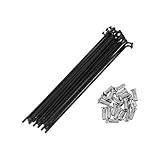 Photo Gallery infinauto 20 set 13g raggi per bicicletta 135mm raggi ruota bici 304 acciaio inossidabile nero Photo Gallery infinauto 20 set 13g raggi per bicicletta 135mm raggi ruota bici 304 acciaio inossidabile nero