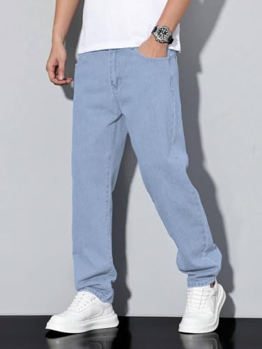 Image of RAGZO Relaxed Fit Mid Rise Jeans Pant for Men