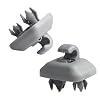 8E0857562A 8E0857562 Interior Sun Visor Clips Base Makeup Mirror Fixing Bracket Compatible with A1 A3 A4 A5 Q3 Q5 TT RS4 Quattro RS5 2013-2016 (Grey)