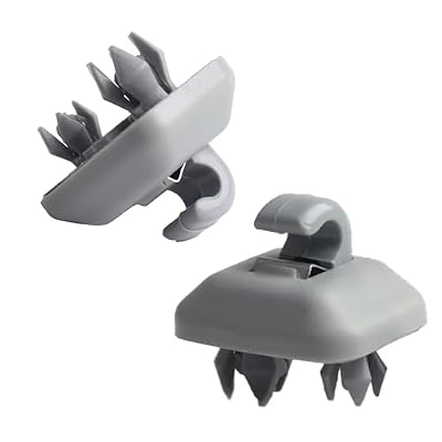 8E0857562A 8E0857562 Interior Sun Visor Clips Base Makeup Mirror Fixing Bracket Compatible with A1 A3 A4 A5 Q3 Q5 TT RS4 Quattro RS5 2013-2016 (Grey)