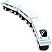 Bullet Train Express, 3 Magnetic Wooden Train Car Engines - Compatible with All Major Train Toy Brand Playsets by Imagination Generation
