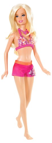 Muñeca Barbie en trajes de sirena rosa 33 cm miniatura 1