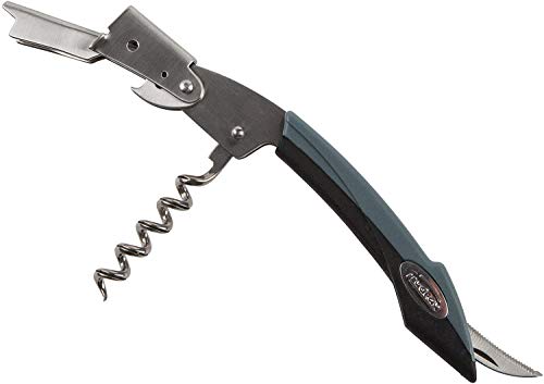 Trudeau Saca-rolhas de alavanca dupla Maison, prata/preto