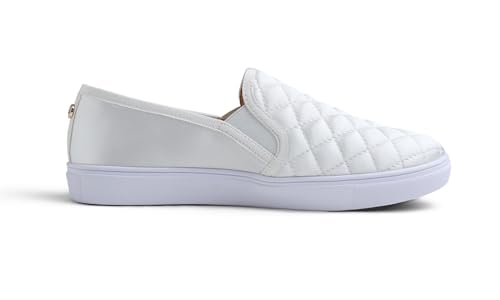 Image of FEVERSOLE Women's Casual Slip On Sneaker Comfort Quilted Loafer Flats