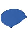 Passion Petals Swimming Cap Silicone Diving Waterproof Swim Hat Kids Girl Boy Favour Bathing Cap for 3-7 Years (Blue) gallery image