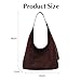 QKEPCY Bolso Bandolera Mujer Grande Hobo Bolsos de Hombro Casual Bolsa Tejida Estilo Crochet para Mano Playa Verano Fiesta Shopping Imagen de QKEPCY Bolso Bandolera Mujer Grande Hobo Bolsos de Hombro Casual Bolsa Tejida Estilo Crochet para Mano Playa Verano Fiesta Shopping