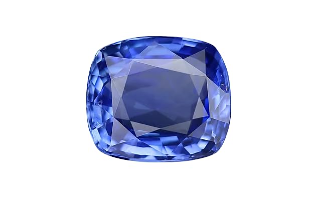 Saphir bleu de 11,25 carats véritable Neelam non traité unisexe AA6