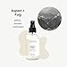 Calyan Wax Co. Non Toxic Room Spray, Aspen + Fog Air Freshener, Non Aerosol Natural Room Mist, Aromatherapy Spray with Essential Oils, 4fl oz
