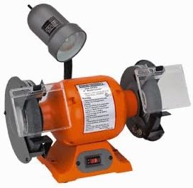 Central Machinery 6" Bench Grinder with Gooseneck Lamp