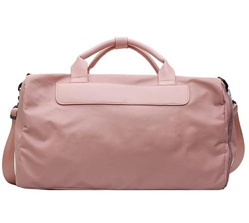 FENGJISUN Borsetta Borse A Tracolla Borsa Da Viaggio Da Donna Di Grande Capacità Borsa Da Separazione Bagnata E Asciutta Borsa Donna(Pink)