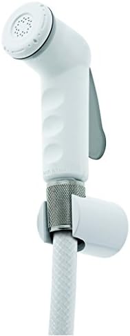 ME Handheld Toilet Bathroom ABS Bidet Diaper Shower Spray Sprayer Faucet, White