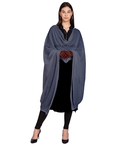 Image of Zen Women's Solid Premium Cotton Dupatta 2.25 Meters 100% Pure Cotton