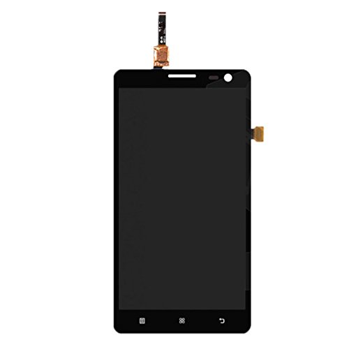 Écran tactile Lenovo S856 pièce détachée LCD de rechange noir pour smartphone