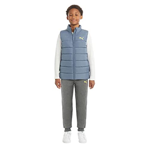 Jogging garçon Puma bleu avec t-shirt manches longues ensemble vêtement sport 5 ans