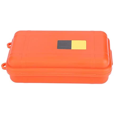 Alomejor Survival Aufbewahrungsbox Stoßfeste Kunststoff Behälterbox Druckfeste Versiegelungsbox Überlebensausrüstung Notfallschutz Cover