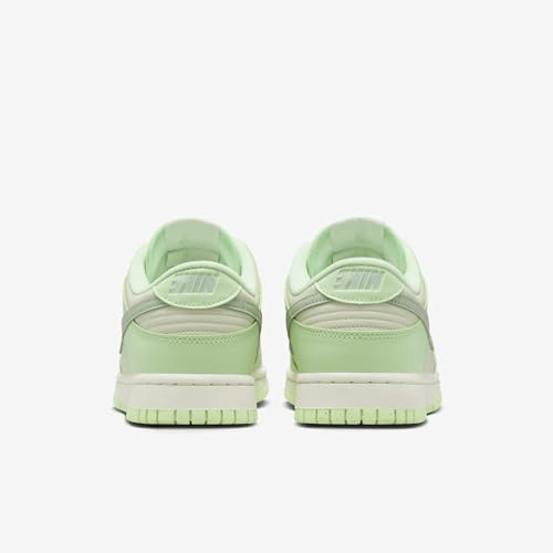 Nike Dunk Low Next Nature SE Women's Shoes (FN6344-001, Sea Glass/Vapor Green/Sail/Light Silver) Size 6.52