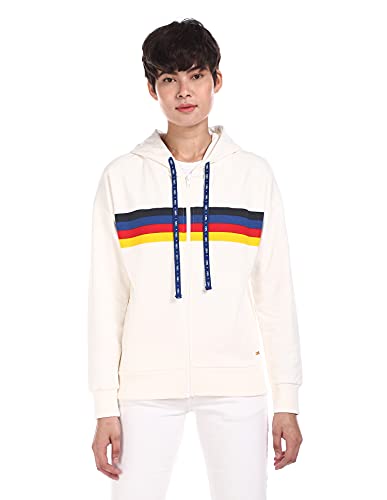 Image of U.S. Polo ASSN. Women's Polyester;Cotton Hooded Neck Sweatshirt