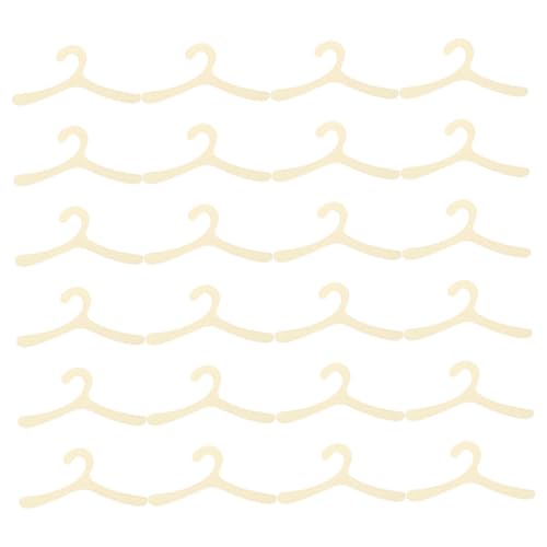 Abaodam Pet Clothes Hangers 24pcs Dog and Cat Hangers Wall Mount for Closet Organizing Rack Dog Closet Organizer